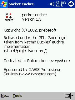 [Pocket Euchre]